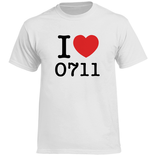 Herren  T-Shirt 0711 Love